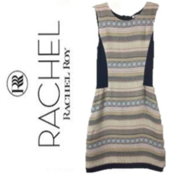 RACHEL Rachel Roy Dresses & Skirts - RACHEL Rachel Roy Tribal Striped Stretch Dress 0